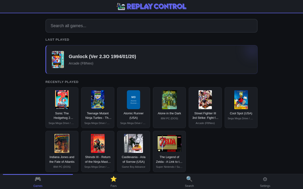 Home page